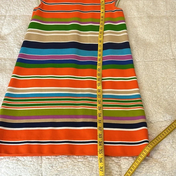 Kate Spade, New York women’s multicolored striped Nico shift dress. Size 2. - Picture 8 of 10